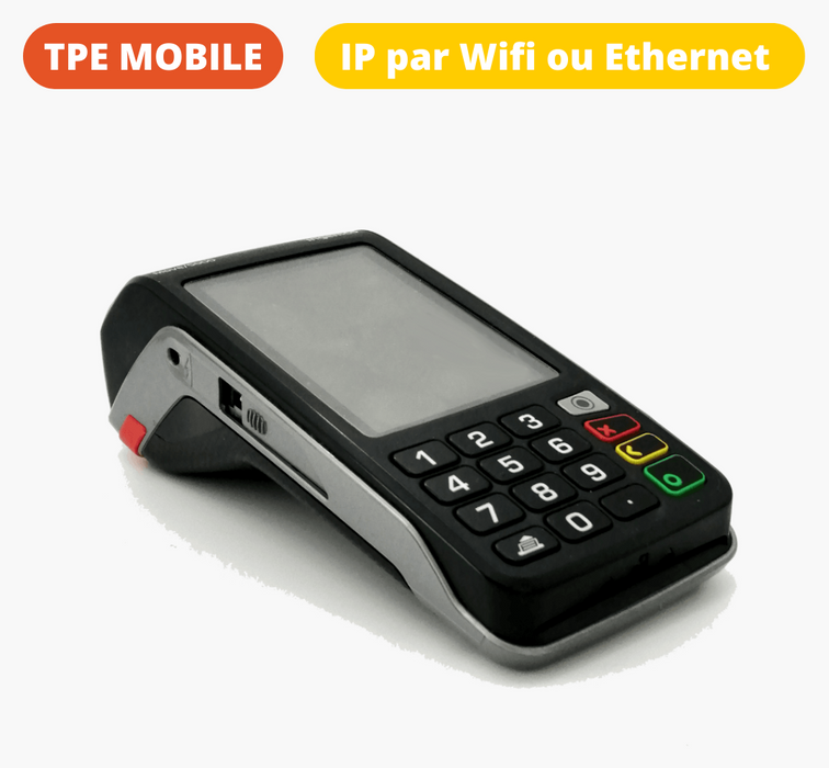 TPE portable Move 5000 Wifi IP base modem - Espace Monétique - TPE.FR