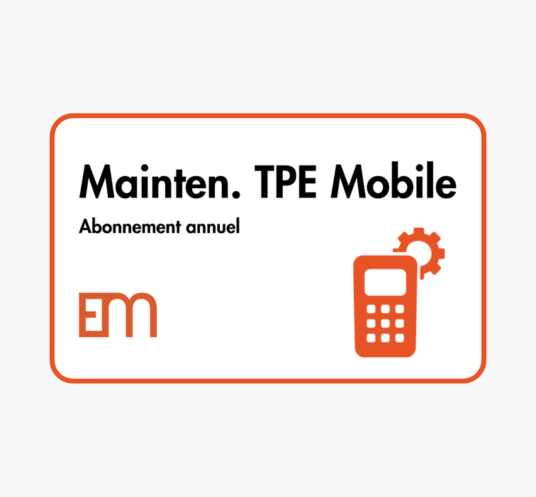 Maintenance TPE Mobile Annuelle