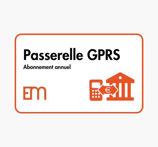 Abonnement Passerelle GPRS Annuel - TPE.FR