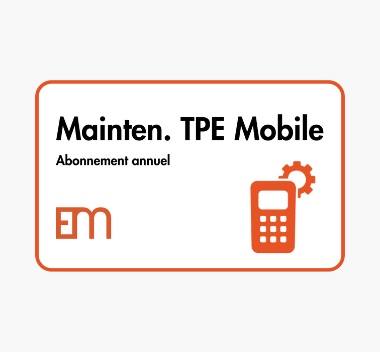 Maintenance TPE Mobile Annuelle - TPE.FR