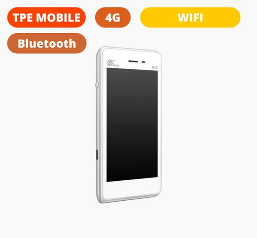 PAX A50 4G - Wifi - Bluetooth - TPE.FR