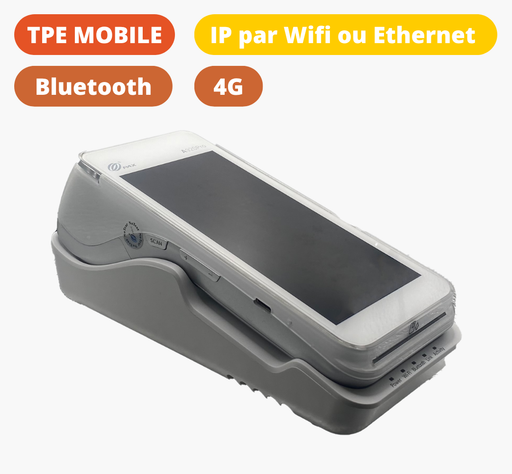 A920 Pro 4G - Wifi - Bluetooth avec base communicante - TPE.FR